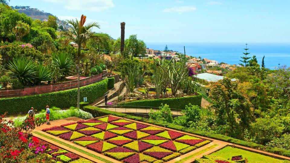 Views over Funchal Bay from Botanical Garden